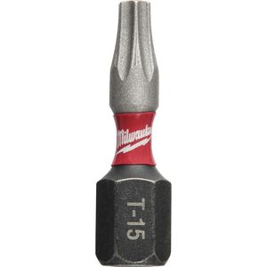 Milwaukee Bit 4932430872 (2) 25 mm TX15 Shockwave GEN II, 1 stuk