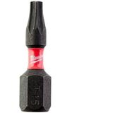 Milwaukee Shockwave Impact Duty™ schroefbits CD Tic Tac TX15 x 25 mm - 25 stuks - 4932430873
