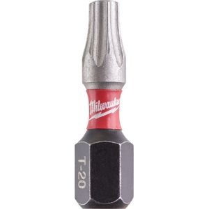 Milwaukee BIT SHOCKWAVE CD TX20 25MM-25 stuks