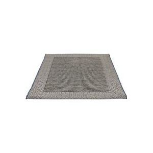 andiamo Indoor & Outdoor tapijt weerbestendig en waterdoorlatend plat weefsel korte vloer 160 x 230 cm beige-antraciet