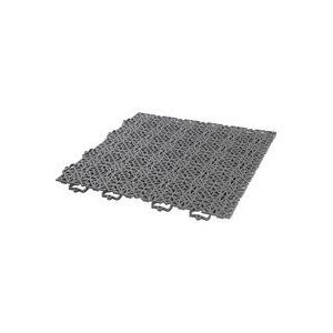 andiamo Terra Sol Terrastegels met klik, kunststof panelen voor buiten, voor balkon, terras en balkon, weerbestendige vloerbedekking, kunststof plaat binnen 5 m², grijs