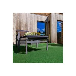 Andiamo Kunstgras Field Gazontapijt van naaldvilt, met noppen, voor balkon & terras (1 stuk)