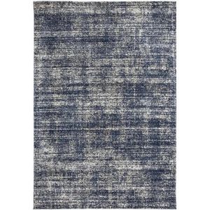 andiamo Tapijt binnen en buiten, plat weefsel, robuust en weerbestendig, blauw-grijs, 120 x 170 cm