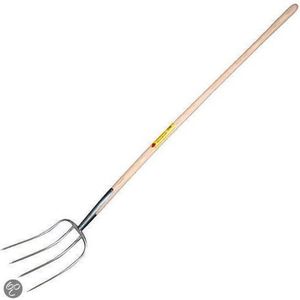 Kerbl Mestvork 130cm 4-t Zilver