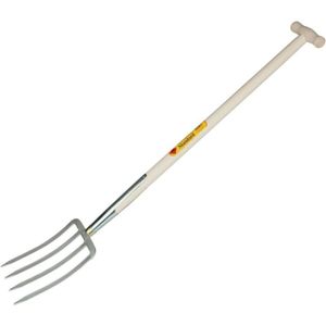 Spatengabel Standard 85 cm Kompostgabel Forke Mulchgabel silber - Freund Victoria