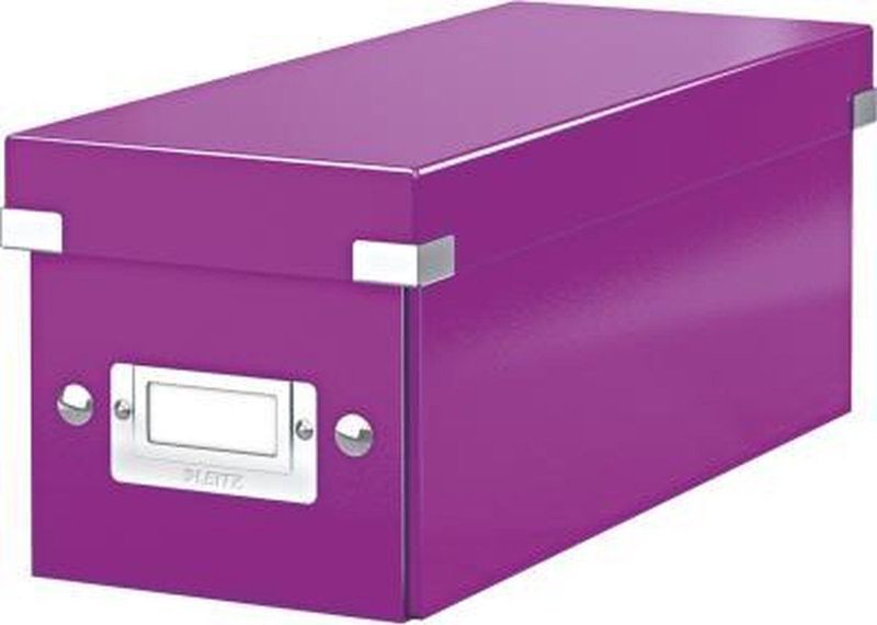Leitz Ablagebox Click & Store CD violett