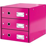 Leitz 6048 WOW klasseermodule roze metallic (3 laden)