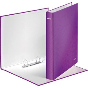 LEITZ Ringbuch 2-Ringe DIN A4 4 cm violett