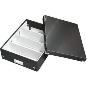 Leitz 60580095, Polypropylen (PP), Schwarz, Briefumschlag, Brief, Hinweis, Papier, Picture, 880 g, 280 x 370 x 100 mm
