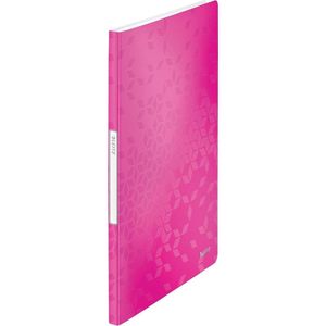 Leitz 4631 WOW showalbum | A4 | roze metallic | 20 insteekhoezen