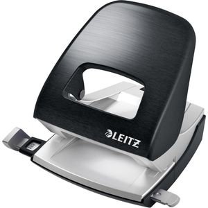 B&#252;rolocher Nexxt Style Metall 30 Blatt satin schwarz