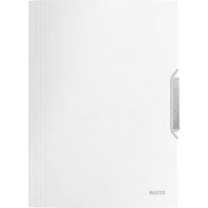 LEITZ 39770004 - STYLE PP rubberen map met 3 kleppen DIN A4 arctisch wit
