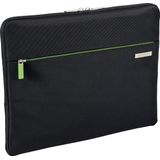 Leitz Notebooktas 15,6 inch (39,6 cm), 7 vakken, zwart, polyester, waterafstotend, Smart Traveller, 62240095