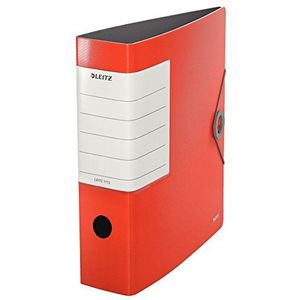 LEITZ Solid 1112 Ordner hellrot Kunststoff 8,2 cm DIN A4