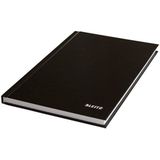 Notizbuch Solid fester Einband A4 kariert 80 Blatt schwarz