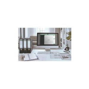 Leitz Plastikregister Wow 1-12 beschriftbar A4 PP 12 Blatt weiß/schwar