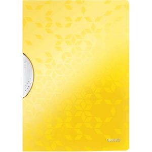 Leitz 4185 WOW colorclip klemmap  A4 voor 30 pagina's - Geel