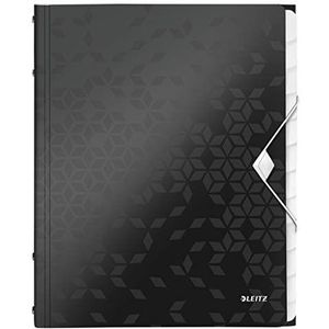 LEITZ Ordnungsmappe WOW 4634 12 Fächer schwarz
