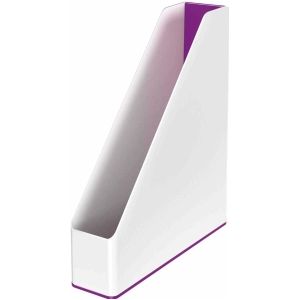 Leitz Stehsammler WOW Duo Color, weiß/violett