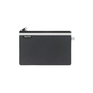 Leitz 4013 WOW Mesh-etui 2 vakken zwart (L)
