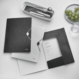 LEITZ Eckspanner WOW DIN A4 schwarz