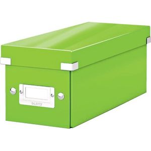 Leitz - WOW Click & Store - Opbergdoos - Groen - Karton - 14.3 x 35.2 Cm
