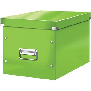 Leitz 6108 cube grote opbergdoos groen