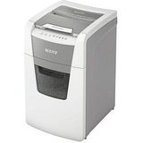 Leitz IQ Autofeed Office 150 Aktenvernichter P4, Vollautomatik, Partikelschnitt 4 x 30 mm, 44 l, 150 Blatt Schnittleistung, weiß