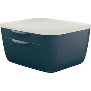 Schubladenset Cosy A4 2 Schubladen Polystyrol grau hellgrau