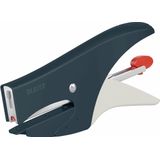 Leitz 56450089, 15 Blätter, Schwarz, Flacher Clinch, 150x P2 (No. 10), Metall, 80 g/m²