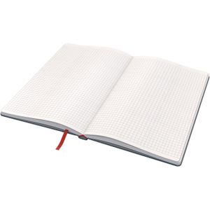 Leitz Cosy Range 44540089 hardcover notitieboek, A5, geruit, 80 vellen, veloursgrijs
