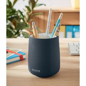 LEITZ Stiftehalter 8,7 x 8,7 x 10,8 cm grau