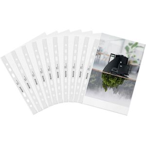 25x Leitz Recycle Showtas A5 - Insteekhoezen van 100 Micron - 90% Gerecycled Pre-consumer Plastic - Transparant