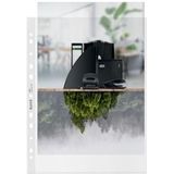Leitz® Prospekthüllen Recycle, Format A4 maxi, Universallochung, dokumentenecht, 100 % recycelbar, Recyclingfolie, transparent, 25 Stück