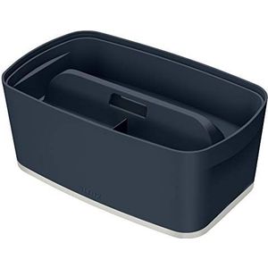 Leitz Aufbewahrungsbox Klein MyBox Cosy mit Organiser / Deckel ABS gra