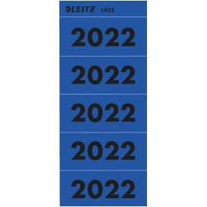 Leitz Inhaltsschild 2022 selbstklebend VE=100 Stück blau