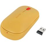 Leitz Cosy Draadloze Muis - Bluetooth of 2,4 GHz - USB-A - Inclusief Batterij - Warm Geel