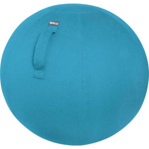 Leitz Ergo Cosy Actieve Ergonomische Zitbal -  Inclusief Handpomp - Ideaal voor Thuiskantoor - Sereen Blauw