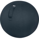 Leitz Ergo Cosy Actieve Ergonomische Zitbal -  Inclusief Handpomp - Fluweel Grijs