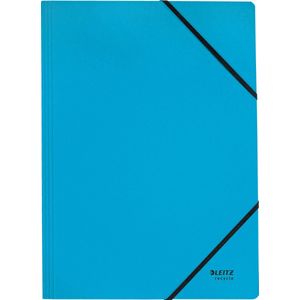Leitz - Recycle Map met Elastiek - A4 - Blauw - 100% Gerecycled Karton