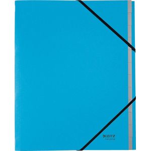 Leitz Ordnungsmappe Recycle A4 12 Fächer Karton blau