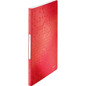 Leitz 4632 WOW presentatiemap A4 rood (40 insteekhoezen)