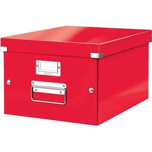 Leitz WOW 60440026 opbergdoos, A4, karton, rood