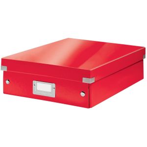LEITZ Click & Store Aufbewahrungsbox 900 Blatt rot 28,0 x 37,0 x 10,0 cm