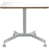 Leitz - Ergo Compact - Zit-Sta Bureau - 80x60cm - Ruimtebesparend