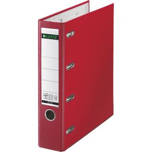 LEITZ Doppelordner 2x A5 quer Karton rot