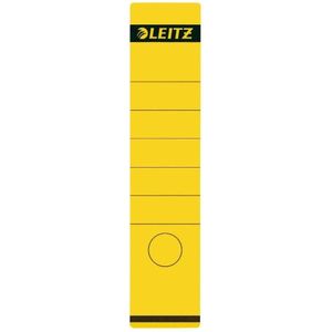 10 LEITZ Ordneretiketten 1640 gelb für 8,0 cm Rückenbreite