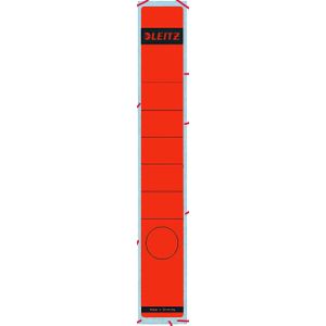 Leitz Zelfklevende Rugetiketten 1648 Formaat 38 X 290 Mm Kleur Rood