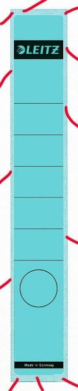 Leitz - Ruglabels - Blauw - Papier - 10 Stuks