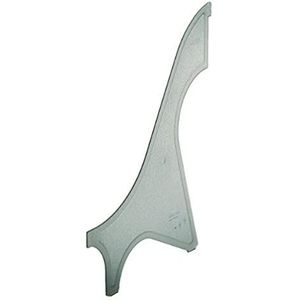 LEITZ Trennwand für Stehsammler grau-transparent